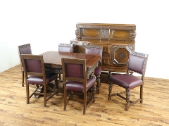 �u�h�E�̒��� �ƃu���{�[�Y �C�M���X�A���e�B�[�N �_�C�j���O8�_�Z�b�g 80360