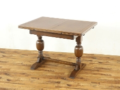 シンプルなデザインのドローリーフテーブル 70162