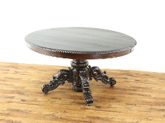 大きめサイズの楕円形天板テーブル 64596